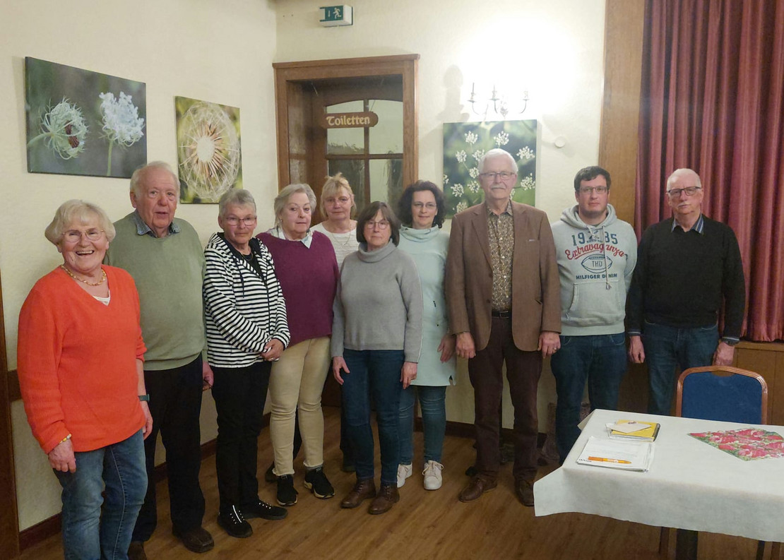 Gruppenfoto von Mitgliedern